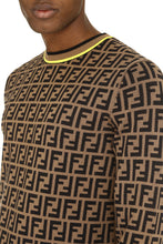 Load image into Gallery viewer, All over logo crew-neck sweater
