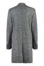 Load image into Gallery viewer, Single-breasted wool coat
