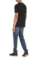 Load image into Gallery viewer, Decorative inserts crew-neck t-shirt
