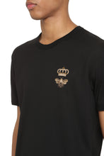 Load image into Gallery viewer, Decorative inserts crew-neck t-shirt
