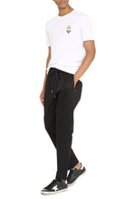 Load image into Gallery viewer, Decorative inserts crew-neck t-shirt
