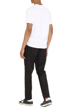 Load image into Gallery viewer, Decorative inserts crew-neck t-shirt
