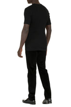 Load image into Gallery viewer, Ribbed cotton crew-neck T-shirt
