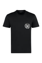 Load image into Gallery viewer, Cotton crew-neck T-shirt

