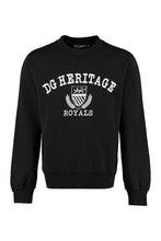 Load image into Gallery viewer, Cotton crew-neck sweatshirt
