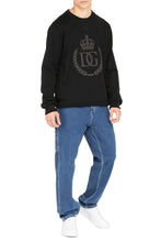 Load image into Gallery viewer, Cotton crew-neck sweatshirt
