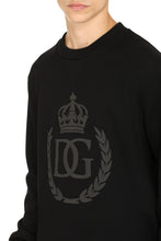 Load image into Gallery viewer, Cotton crew-neck sweatshirt
