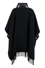 Load image into Gallery viewer, Wool and cashmere blend poncho
