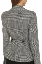 Load image into Gallery viewer, Houndstooth wool blazer
