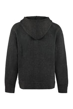 Load image into Gallery viewer, Hooded full-zip sweater

