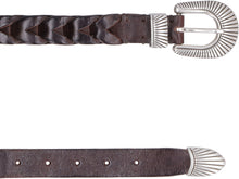 Load image into Gallery viewer, Juno woven leather belt
