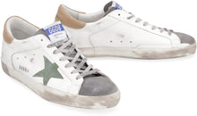 Load image into Gallery viewer, Superstar leather low-top sneakers
