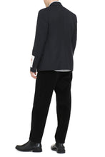 Load image into Gallery viewer, Virgin wool blend single-breast jacket
