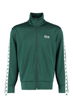 Load image into Gallery viewer, Contrasting stripes full-zip jacket
