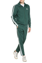 Load image into Gallery viewer, Contrasting stripes full-zip jacket
