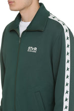 Load image into Gallery viewer, Contrasting stripes full-zip jacket
