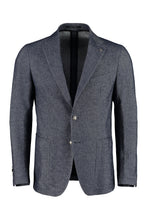 Load image into Gallery viewer, Cotton blend single-breast jacket
