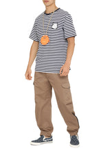 Load image into Gallery viewer, Horyzontal stripe T-shirt
