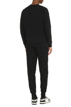 Load image into Gallery viewer, Cotton crew-neck sweatshirt with logo

