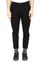 Load image into Gallery viewer, Stretch cotton cargo trousers
