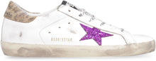 Load image into Gallery viewer, Superstar leather low-top sneakers
