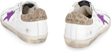Load image into Gallery viewer, Superstar leather low-top sneakers
