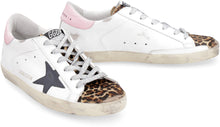 Load image into Gallery viewer, Superstar leather low-top sneakers
