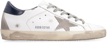 Load image into Gallery viewer, Superstar leather low-top sneakers
