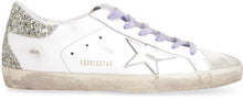Load image into Gallery viewer, Superstar leather low-top sneakers
