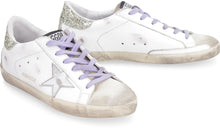 Load image into Gallery viewer, Superstar leather low-top sneakers
