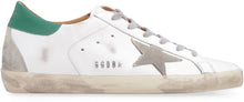 Load image into Gallery viewer, Superstar leather low-top sneakers
