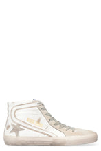 Load image into Gallery viewer, Side Classic leather high-top sneakers
