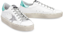 Load image into Gallery viewer, Hi Star leather low-top sneakers
