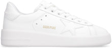 Load image into Gallery viewer, Pure Star leather low-top sneakers
