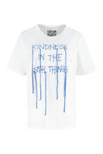 Load image into Gallery viewer, Aira decorative inserts crew-neck T-shirt - Collezione Dream Maker
