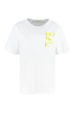 Load image into Gallery viewer, Aira cotton crew-neck T-shirt
