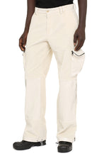 Load image into Gallery viewer, Cotton-blend straight-leg trousers
