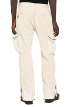 Load image into Gallery viewer, Cotton-blend straight-leg trousers
