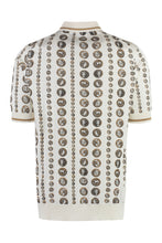 Load image into Gallery viewer, Silk-knit polo shirt

