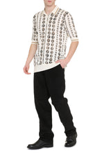 Load image into Gallery viewer, Silk-knit polo shirt
