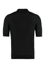 Load image into Gallery viewer, Knitted cotton polo shirt
