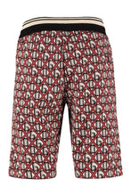 Load image into Gallery viewer, Printed cotton bermuda shorts
