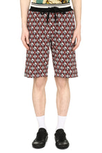Load image into Gallery viewer, Printed cotton bermuda shorts
