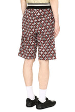 Load image into Gallery viewer, Printed cotton bermuda shorts
