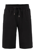 Load image into Gallery viewer, Short stretch cotton track-pants

