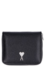 Load image into Gallery viewer, Small leather flap-over wallet
