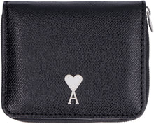 Load image into Gallery viewer, Small leather flap-over wallet
