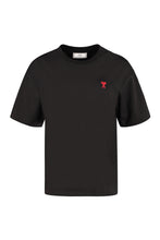 Load image into Gallery viewer, Embroidered cotton T-shirt
