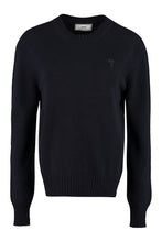 Load image into Gallery viewer, Crew-neck cashmere sweater
