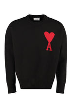 Load image into Gallery viewer, Virgin wool crew-neck sweater

